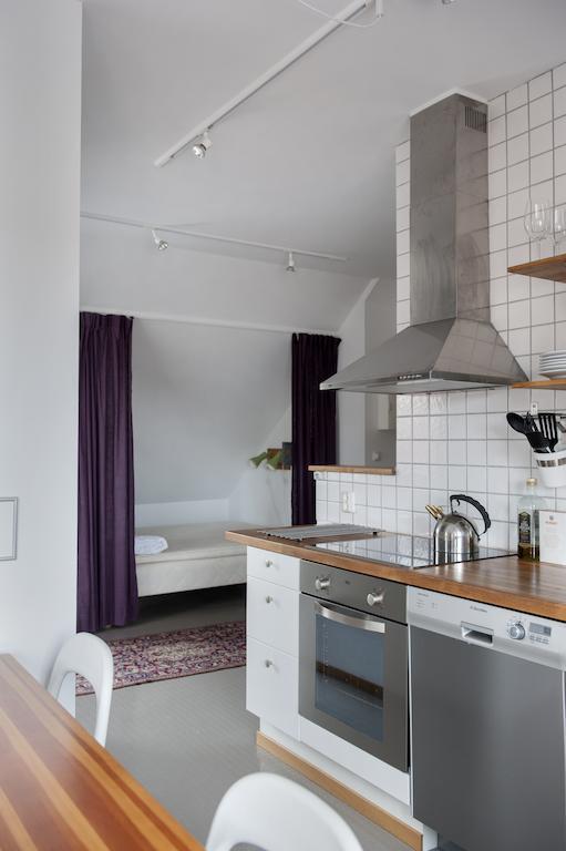 Skoena Hoenor Apartments Visby Oda fotoğraf