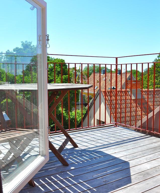 Skoena Hoenor Apartments Visby Oda fotoğraf